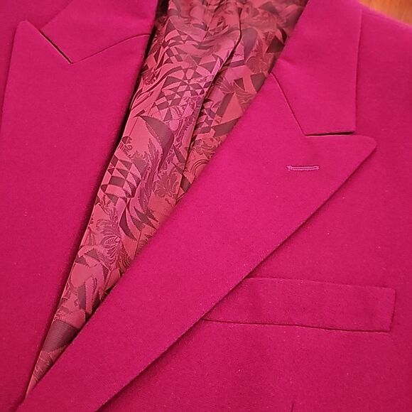 Versace Mens Sport Jacket Boyfriend Date Night Light Spring Cocktail Party Sz 52 - Picture 4 of 15